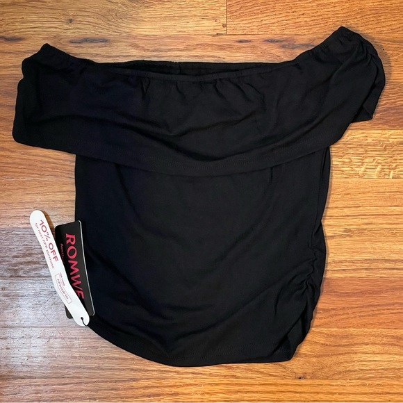 ROMWE Bundle of 4 Tops Women’s Size Small 90’s Y2K Goth Grunge - Picture 14 of 16